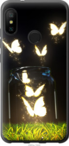 Чехол Бабочки для Xiaomi Mi A2 Lite