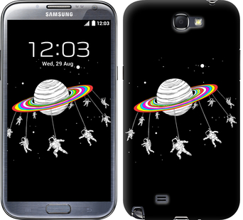 

Чехол Лунная карусель для Samsung Galaxy Note 2 N7100 638555