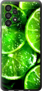 Чехол Зелёные дольки лимона для Samsung Galaxy A33 5G A336B