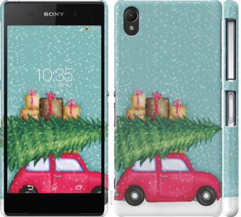 

Чехол Машина с подарками для Sony Xperia Z2 D6502/D6503 867528