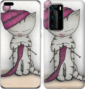 

Чохол Кішка рукодільниця на Huawei P40 Pro 933399