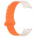 Фото Ремешок Dual-color Magnetic для Xiaomi Mi Band 9/8 (White / Orange) в магазине vchehle.ua