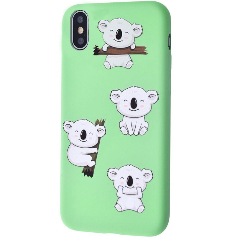 

TPU чехол WAVE Fancy для Apple iPhone XS Max (6.5") (Koala / Mint gum) 1059161