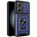 Ударопрочный чехол Camshield Serge Ring для Xiaomi Poco X7 Pro (Синий)