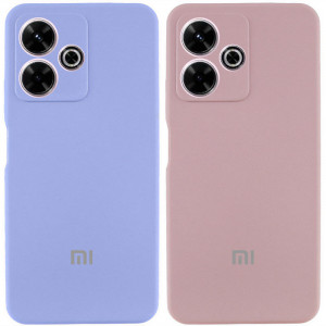 Чехол Silicone Cover Lakshmi Full Camera (AA) with logo для Xiaomi Poco M6 4G