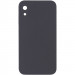 Silicone Case Square Full Camera Protective (AA) NOLOGO на Apple iPhone XR (6.1") (Сірий / Dark Gray)