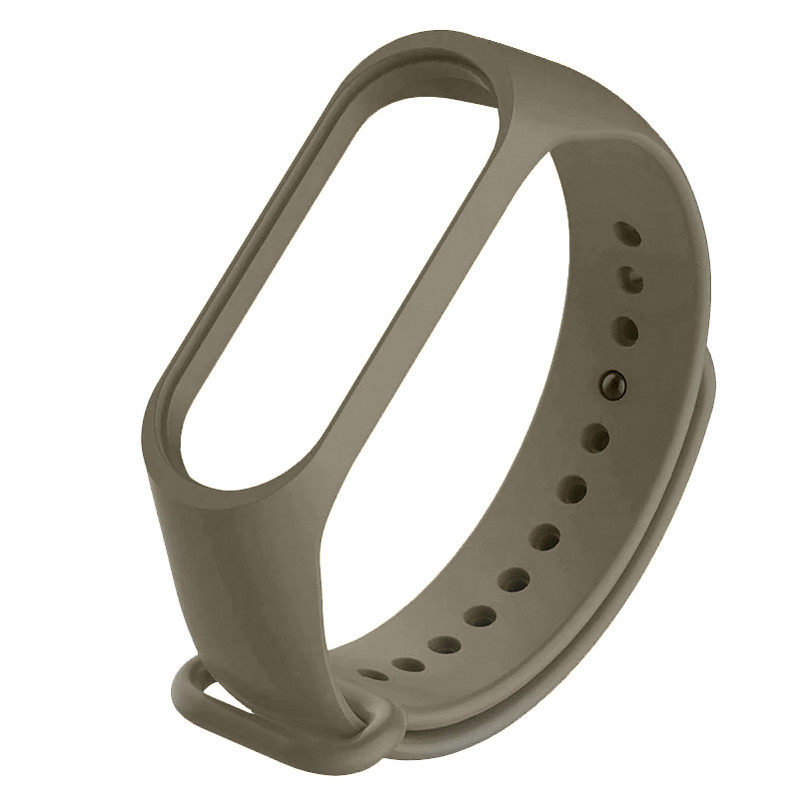 

Силіконовий ремінець для Xiaomi Mi Band 5 / 6 (Сірий / Light Olive) 914023