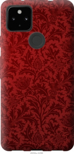 

Чохол Чохол цвета бордо для Google Pixel 5A 1244375
