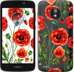 

Чохол Намальовані маки на Motorola Moto E5 Play 744250
