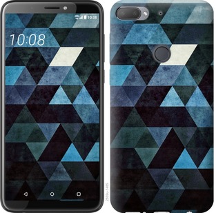 

Чехол Треугольники для HTC Desire 12 Plus 671717