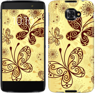 

Чехол Красивые бабочки для Alcatel idol 4s 657791