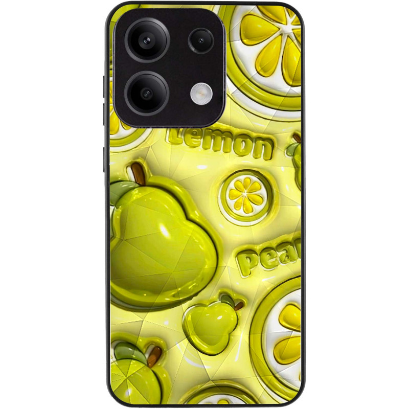 Фото TPU+PC чехол Prisma Fluffie для Xiaomi Redmi Note 13 5G (Lemon) на vchehle.ua