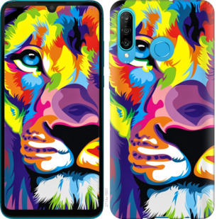 

Чохол Різнобарвний лев на Huawei Honor 20 Lite 868478