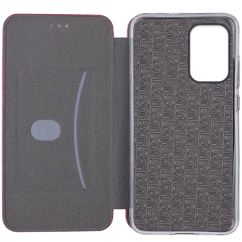 Фото Кожаный чехол-книжка Classy для Motorola Moto G05 / E15 (Бордовый) в магазине vchehle.ua