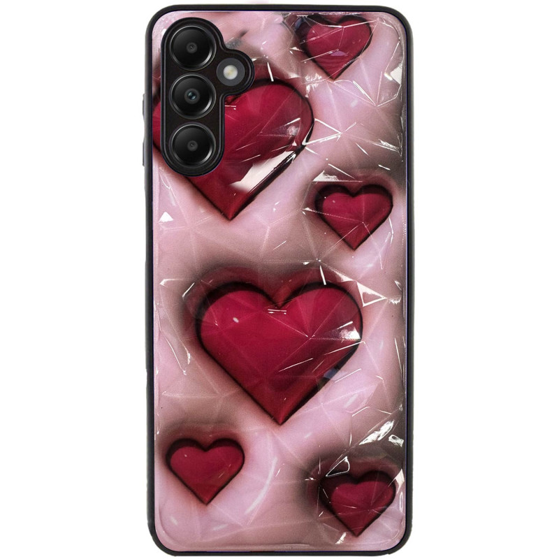 Фото TPU+PC чохол Prisma Plushie на Samsung Galaxy A15 4G/5G / M15 5G (Hearts) на vchehle.ua