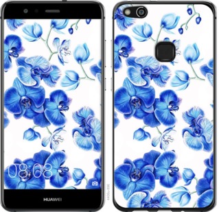 

Чохол Блакитні орхідеї на Huawei P10 Lite 725235
