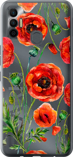

Чохол Намальовані маки на Tecno Spark 7 KF6n 1633829