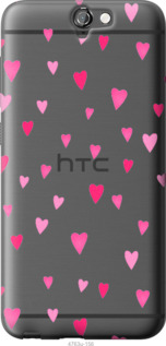 

Чехол Сердечки 2 для HTC One A9 1583154