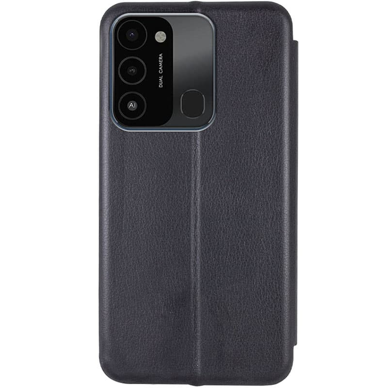 Фото Шкіряний чохол-книжка Classy на Tecno Spark Go 2022 (KG5m) (Чорний) на vchehle.ua
