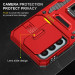 Купить Ударопрочный чехол Camshield Army Ring для Samsung Galaxy M23 5G / M13 4G (Красный / Red) на vchehle.ua