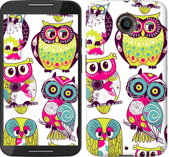 

Чехол Совы для Motorola Moto X2 621299