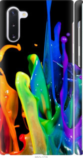 

Чехол брызги краски для Samsung Galaxy Note 10 780548