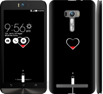 

Чехол Подзарядка сердца для Asus ZenFone Selfie ZD551KL 721543