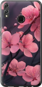 Чехол Пурпурная сакура для Huawei Honor 8X