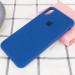 Фото Чохол Silicone Case Full Protective (AA) на Apple iPhone X (5.8") / XS (5.8") (Синій / Navy Blue) на vchehle.ua