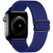 Ремінець тканинний із затяжкою для Apple Watch 38/40mm (Deep Blue)