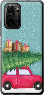 

Чехол Машина с подарками для Xiaomi Poco F3 1671843