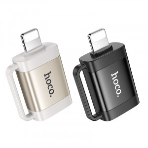 Перехідник Hoco UA31A OTG Lightning male to USB female