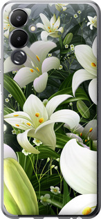 

Чохол Білі лілії на Tecno Pova 4 LG7n 1694228