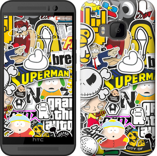 

Чохол Popular logos на HTC One M9 627873
