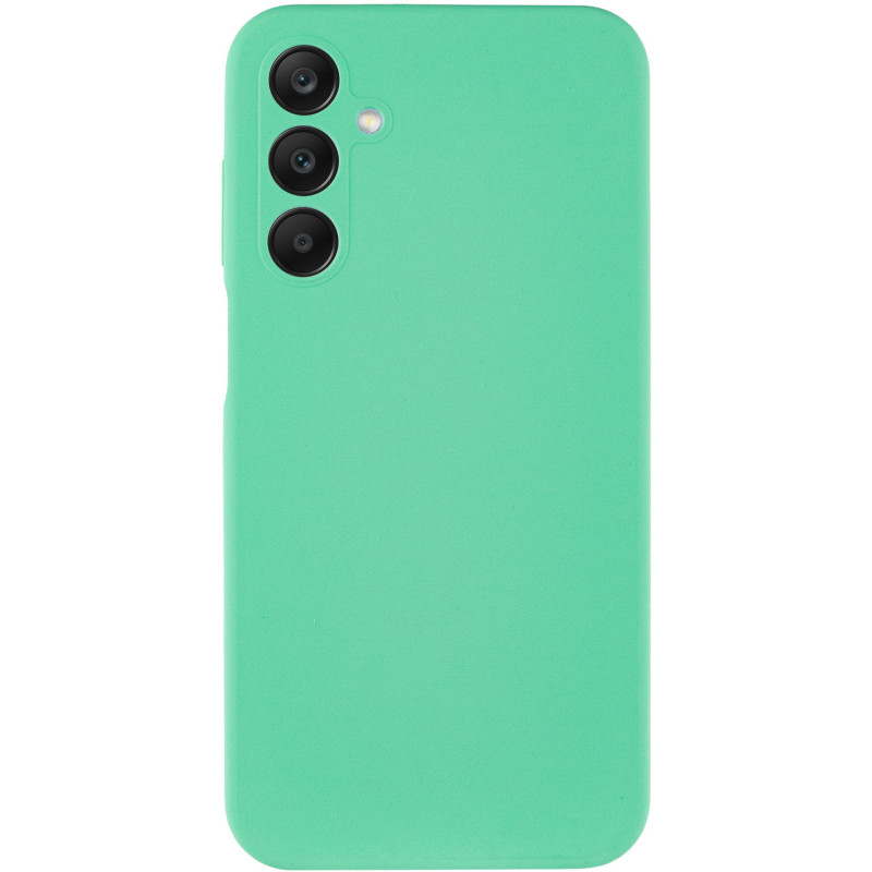 Фото Чехол Silicone Cover Lakshmi Full Camera (AA) для Samsung Galaxy A25 5G (Ментоловый / Mint) на vchehle.ua