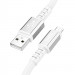 Фото Дата кабель Hoco X85 Strength USB to MicroUSB (1m) (White) на vchehle.ua