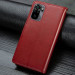 Замовити Шкіряний чохол-книжка GETMAN Gallant (PU) для Xiaomi Redmi Note 10 / Note 10s (Червоний) на vchehle.ua