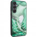 TPU+PC чехол Prisma BubbleGum для Samsung Galaxy A56 5G (3D Green)