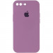 Чехол Silicone Case Square Full Camera Protective (AA) для Apple iPhone 7 plus/8 plus (5.5") (Лиловый / Lilac Pride)