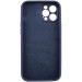 Чехол Silicone Case Full Camera Protective (AA) NO LOGO для Apple iPhone 12 Pro (6.1") (Темно-синий / Midnight blue) в магазине vchehle.ua