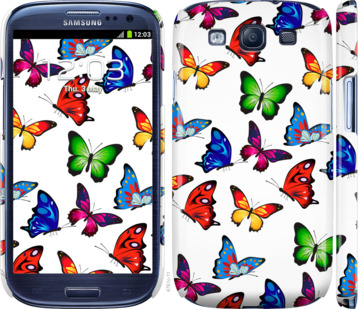 

Чохол Барвисті метелики на Samsung Galaxy S3 Duos I9300i 881204