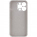 Чехол Silicone Case Full Camera Protective (AA) NO LOGO для Apple iPhone 15 Pro (6.1") (Белый / White) в магазине vchehle.ua