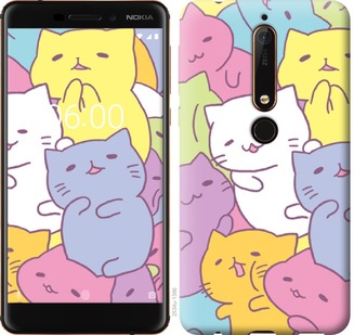 

Чехол Котики для Nokia 6.1 696881
