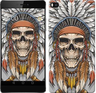 

Чохол Череп індіанця на Huawei Ascend P8 641242