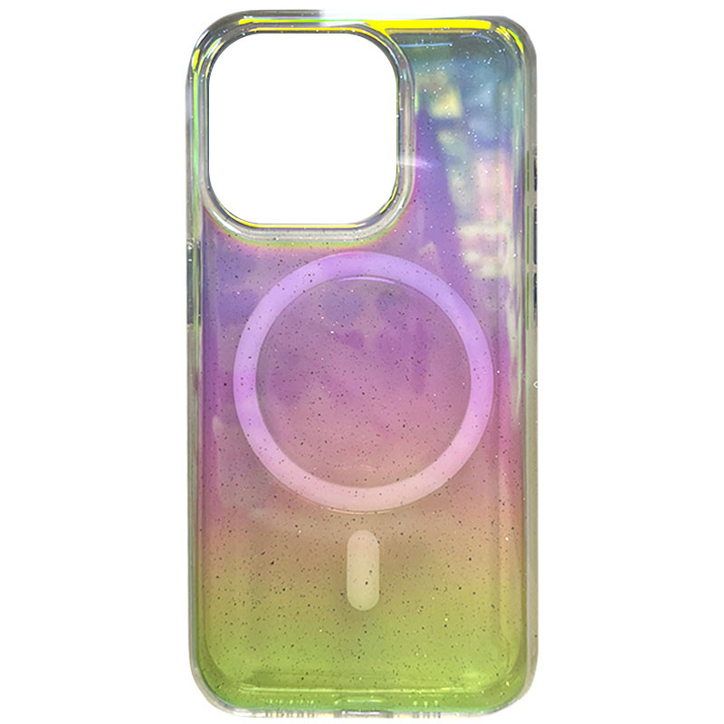 Чехол TPU Galaxy Sparkle (MagFit) для Apple iPhone 16 Pro Max (6.9") (Chroma+Glitter)