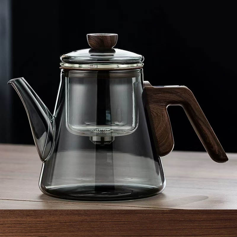 Фото Чайник для заварювання TeaPot D-24C 800ml (Transparent gray) на vchehle.ua