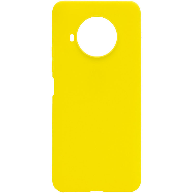 Силіконовий чохол Candy на Xiaomi Mi 10T Lite / Redmi Note 9 Pro 5G (Жовтий)