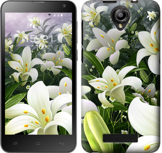 

Чехол Белые лилии для Fly IQ4514 245966