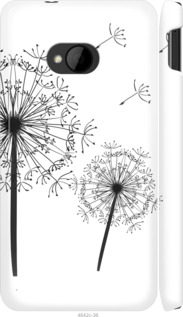 

Чехол Одуванчики для HTC One M7 832256