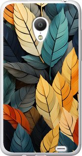 

Чохол Кольорове листя на Meizu MX3 1629821